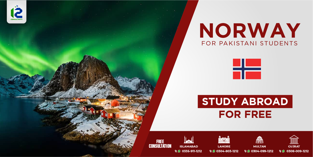 Norway - Study In Norway For Pakistani Students 2023-24