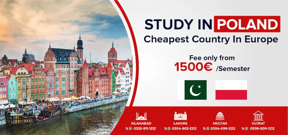 Study in Poland for Pakistani Students