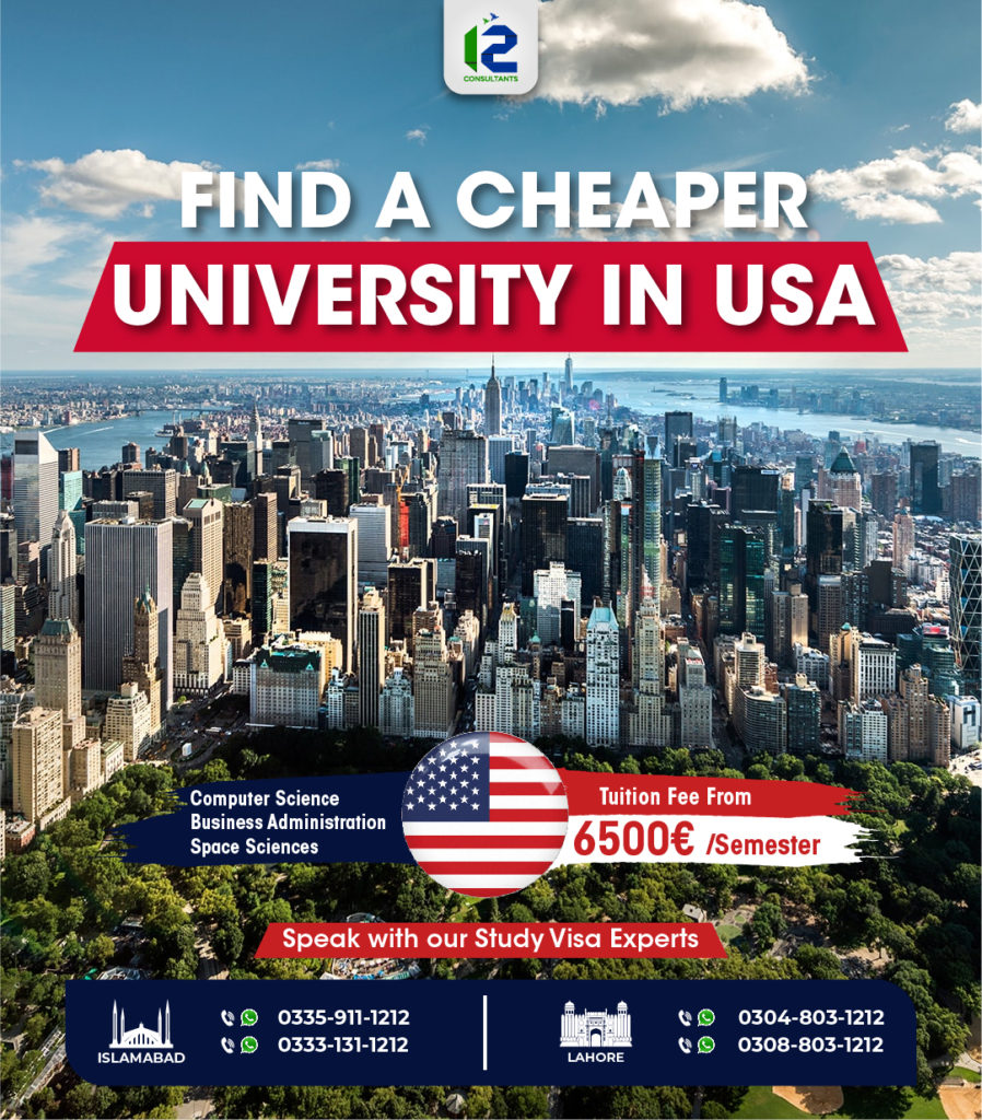 Find a cheaper University in USA